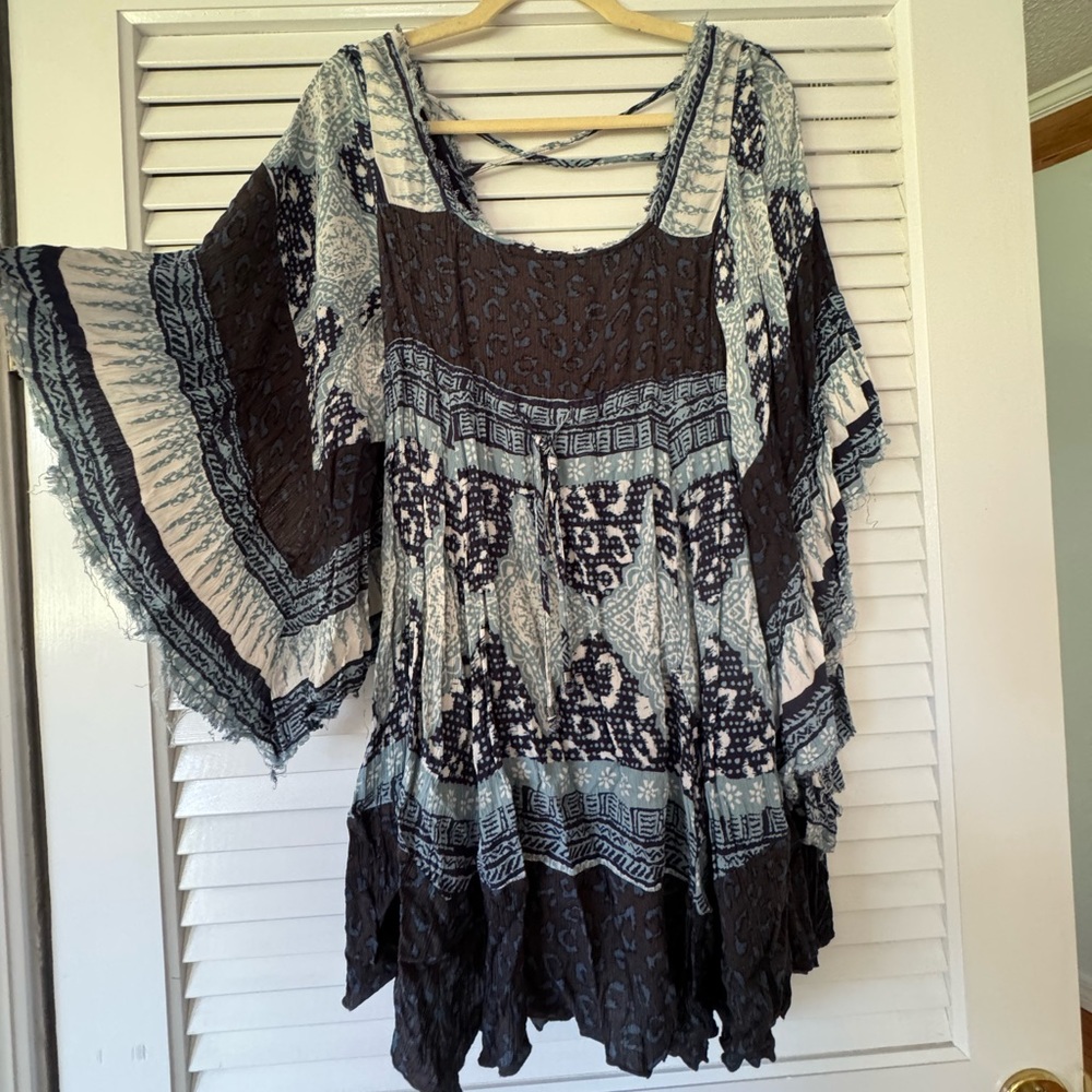 Free People Blue Dress